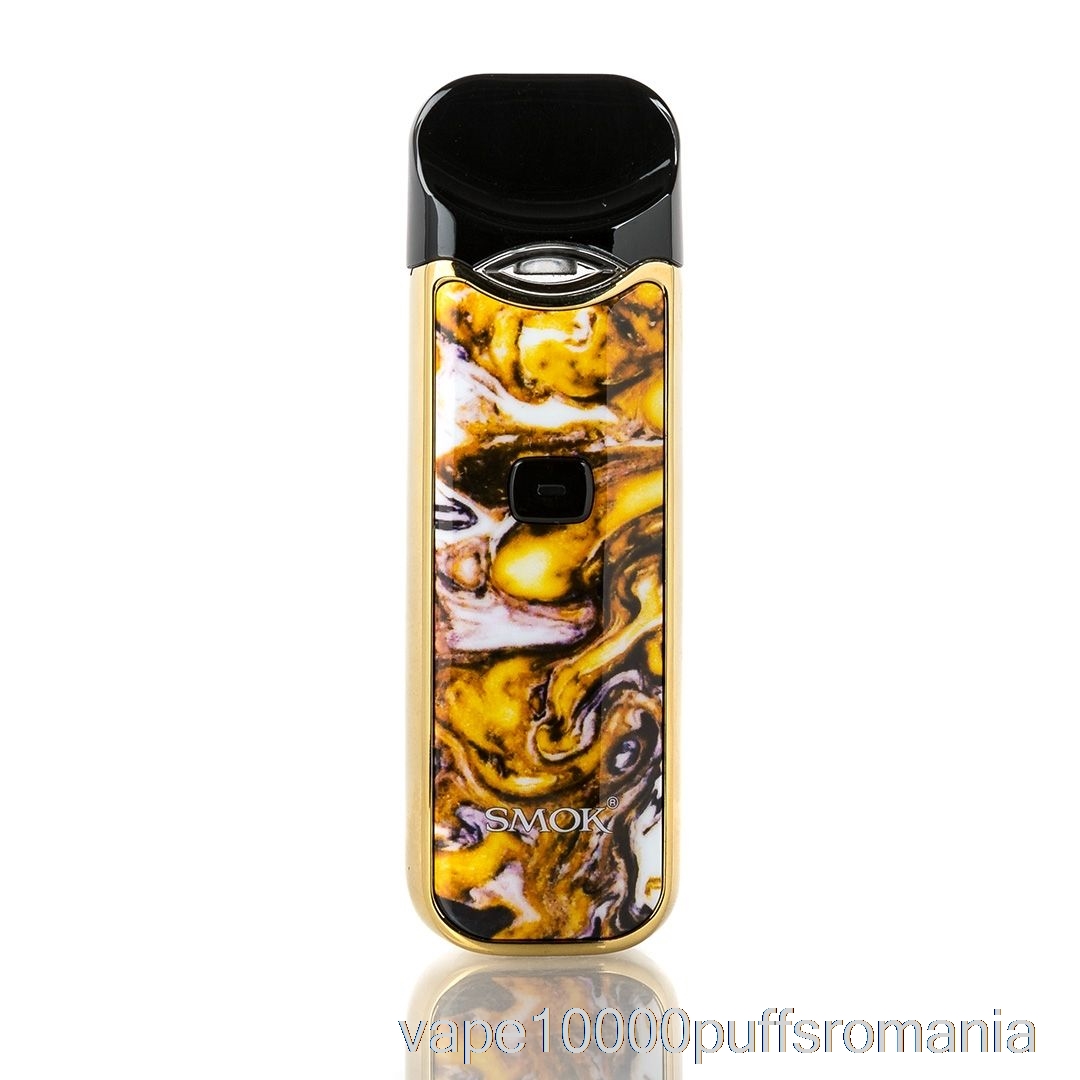 Vape Romania Smok Nord 15w Pod Kit Galben / Violet Rasina